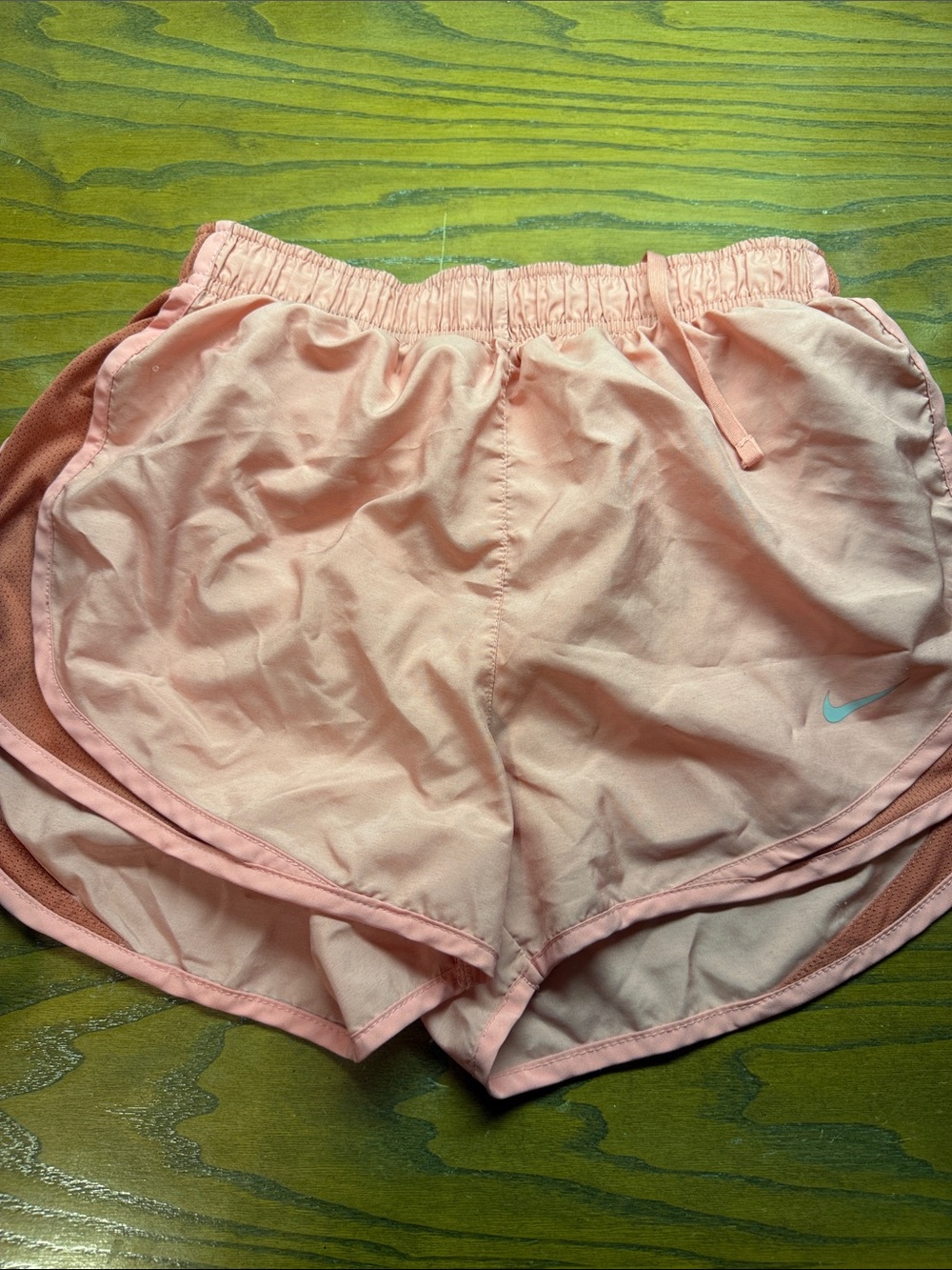 Nike Women's Light Pink Athletic Running Shorts
